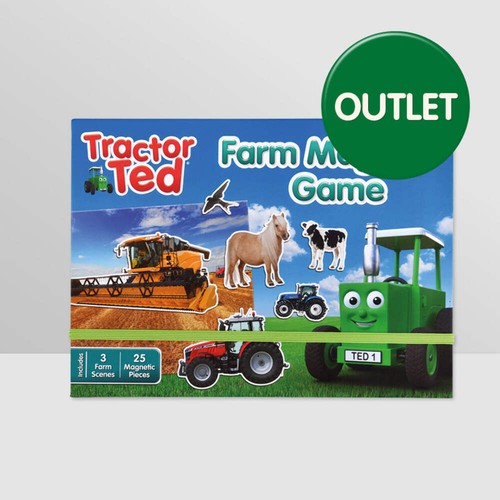 Tractor ted farm magnet game - ted,