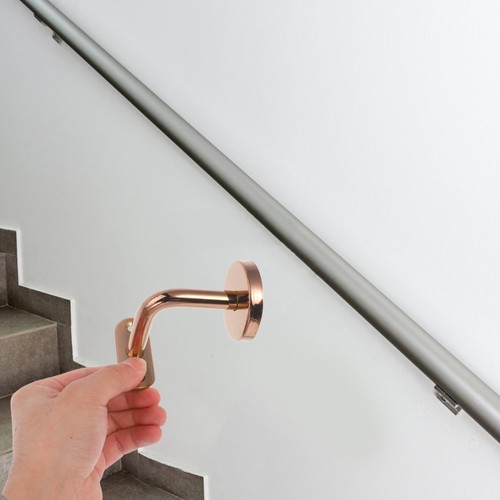 Hand rail brackets for - rail,