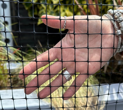 New wide pvc garden mesh - pvc,
