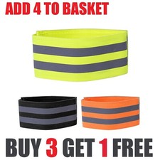 Reflective High Visibility Arm Bands Cycling, Walking, Running Armband Hi-Vis