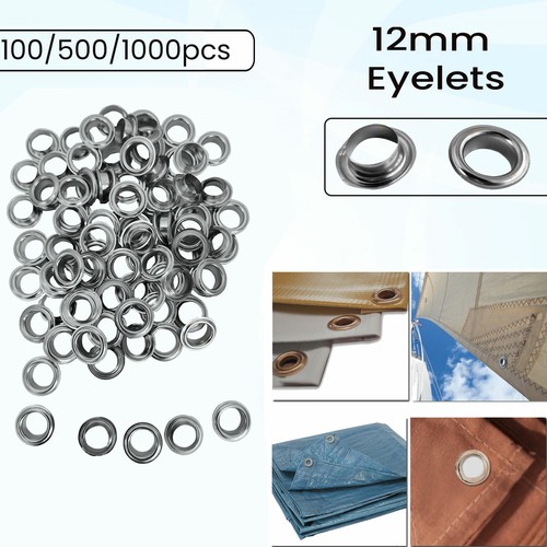 12mm iron round eyelets - round,