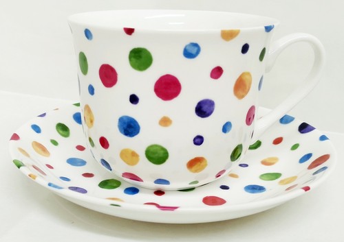 Polka dots painted effect - polka,