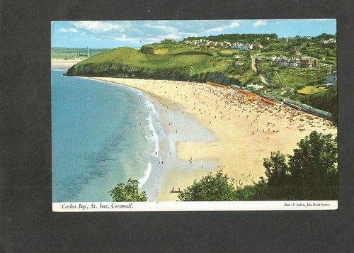 Postcard cornwall ives - cornwall, st