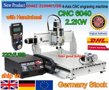 4 Axis 6040 CNC Router USB Desktop Engraver Carving Milling Machine MACH3 2200W