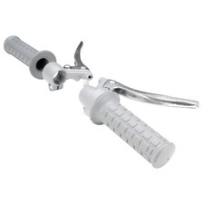 Handle set gray throttle brake