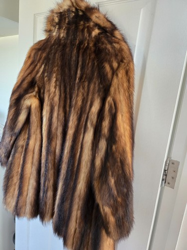 Unique genuine real fur coat - real,