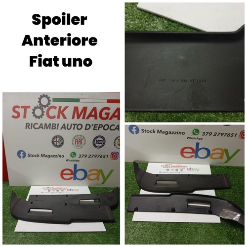 Front bumper spoiler fiat - front,