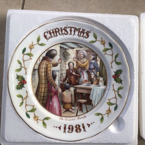 Aynsley 1981 christmas plate - 1981,