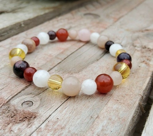 Pregnancy gemstone bracelet - gemstone,