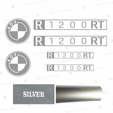 6pz Adesivi Argento Compatibili con BMW Motorrad R 1200 RT R1200RT R1200