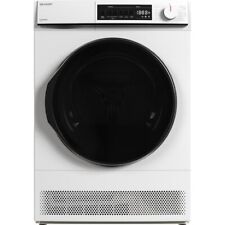 Sharp KD-NCB8S7GW91-EN 8Kg Condenser Tumble Dryer White B Rated