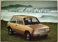 INNOCENTI 90L & 120L Car Sales Brochure Feb 1979 GERMAN TEXT #115D
