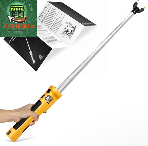 Retractable cattle prod - retractable,