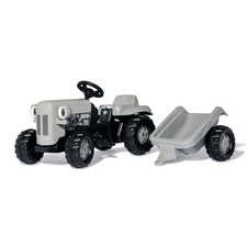 Rolly Childrens Ride-On Little Grey Fergie Tractor Outdoor Kids Ride On Toy