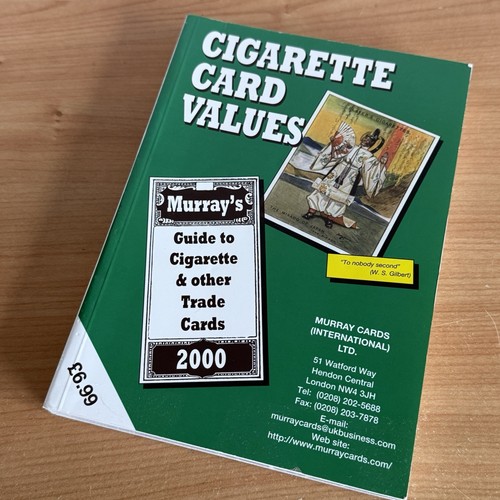 Cigarette card values 2000 - card,