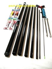 Fishing Pole Kit Set ELASTIC FITTED Shakespeare FIREBIRD  8M 