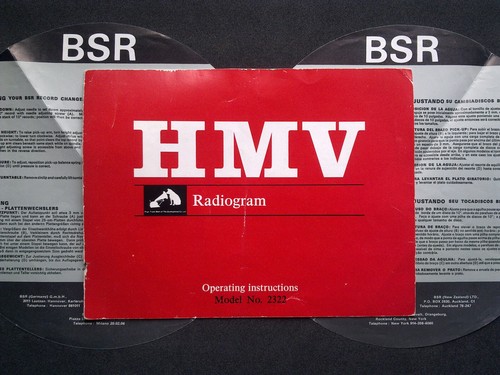 Hmv radiogram model 2322 - hmv,