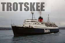 35mm Slide BR British Rail Sealink Steamer Ferry Maid of Kent c1981 Original