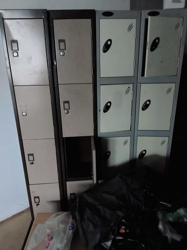 Door metal gym staff - door,