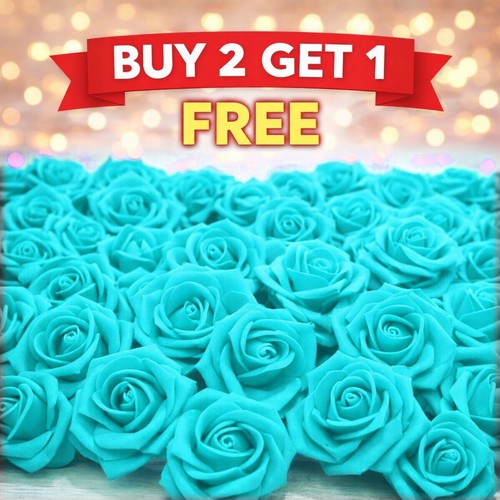6cm foam rose flowers - foam,