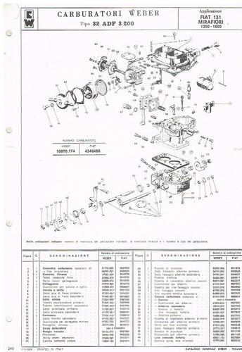 Fiat 131 mirafiori 1300 - fiat,