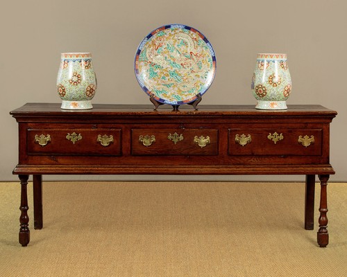 Antique oak dresser - antique,
