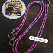 Ferret Lead Splitter Dual Harness Attachment Rat Rabbit 