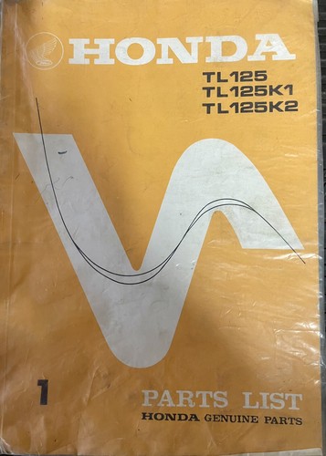 Genuine factory honda tl125 - factory,