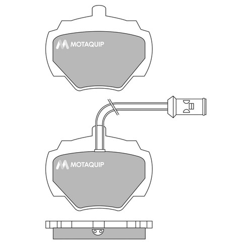 Brake pads set - brake, land