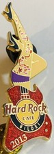 Hard Rock Cafe BILOXI 2013 Sexy Tattooed LEGS "STELLA" GUITAR PIN - HRC #73205