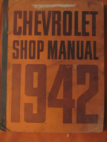 1942 chevrolet shop - 1942, service