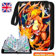For Pokemon Trading Cards Album Folder 400/900 Pockets Card Binder Holder Gift