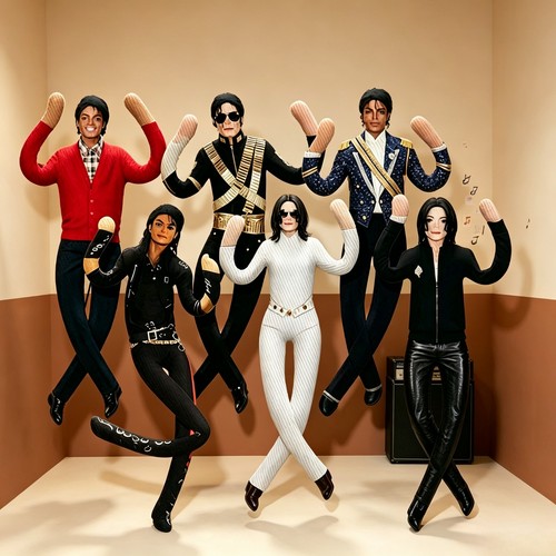28cm michael jackson posable - 28cm,
