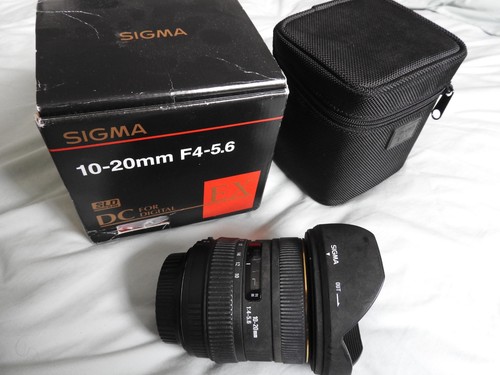 Sigma 20mm 0 5 6 - ex, 10-20mm