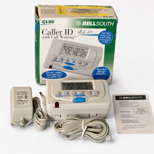 Vintage bellsouth caller - bellsouth, ci-85