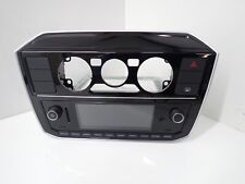 VOLKSWAGEN UP 2016 RADIO HEAD UNIT WITH PANEL (NO CODE) (SCRATCHES) 1S0035869B