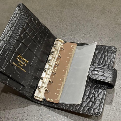 Filofax classic croc pocket - classic,