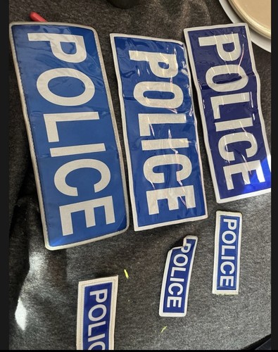 Obsolete police badges - obsolete,