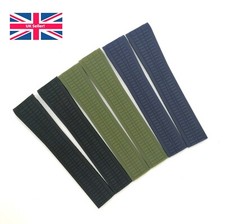 21mm Watch Strap Band for Patek Philippe AQUANAUT Silicone Rubber Replacement UK