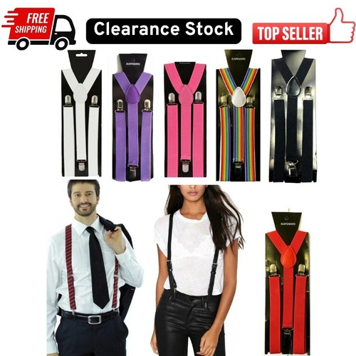Adjustable braces mens unisex - adjustable,