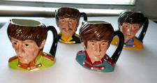 THE BEATLES ROYAL DOULTON CHARACTER JUGS - SUPERB CONDITION !