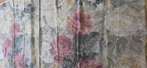 Zoffany rose absolute linen - rose,