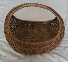 Vintage Gondola Shape Wicker