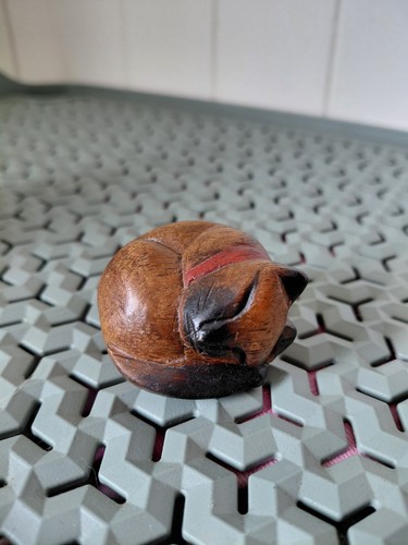 Vintage hand carved wooden - vintage, hand-carved