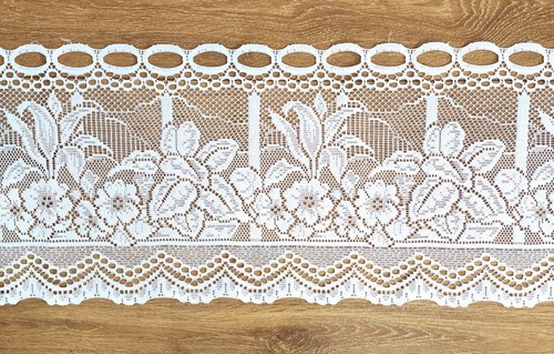 Vintage lace net floral - vintage,