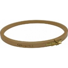 Nurge Wooden Hoops With A Screw, Rim Height 8mm, Diameter 280mm Hand Embroidery