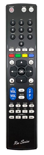 Series remote control fits - rm,