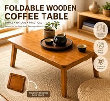 Foldable wooden coffee - wooden,