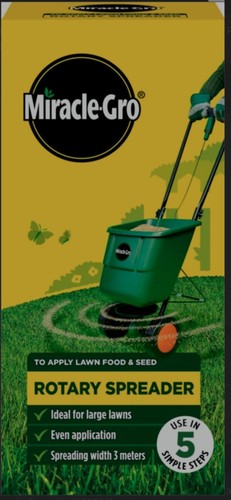 Miracle gro rotary spreader - miracle-gro,