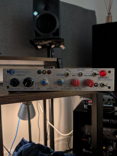 Summit audio 2ba 221 mic - summit,